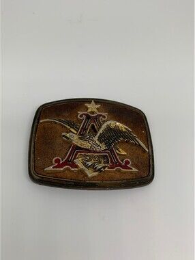Vintage 1979 Anheuser-Busch Eagle Belt Buckle